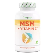 Vit4ever <br>MSM + Vitamine C 1000 mg - 365 Comprimés