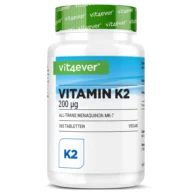 Vit4ever Vitamine K2 MK-7 – 365 Comprimés – face avant
