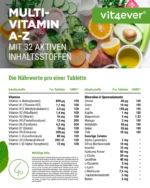 Vit4ever Multivitamin A-Z – 365 Tabletten