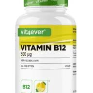 Vit4ever <br>Vitamin B12 mit Zitronengeschmack - 365 Tabletten