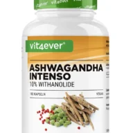Vit4ever Extrait d’Ashwagandha Intenso – 180 gélules – face avant