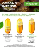 Vit4ever Premium Omega 3 Intenso Fischöl – 365 Kapseln