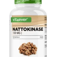 Vit4ever Nattokinase – 365 Kapseln – Vorderseite
