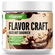 Vit4ever Aromi in polvere Flavour Craft – 250 g – – Hazelnut Sandwich