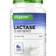 Vit4ever Lactase Depot 22000 – 120 tabletten – voorkant