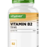 Vit4ever Vitamine B2 – 365 Comprimés – face avant