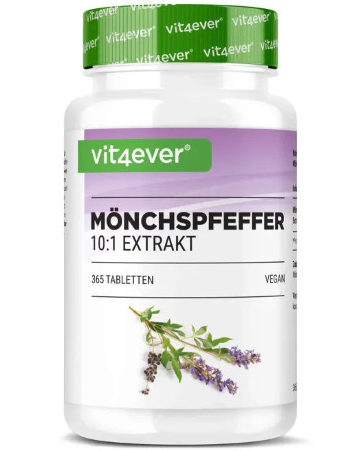 Vit4ever <br>Monk's pepper extract 10:1 - 365 tablets
