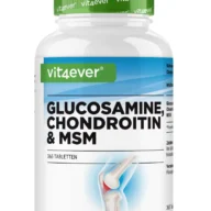 Vit4ever Glucosamina + Condroitina + MSM – 365 comprimidos – frente