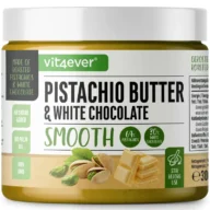 Vit4ever Crema de pistacho – 300 g – – Chocolate blanco con pistacho