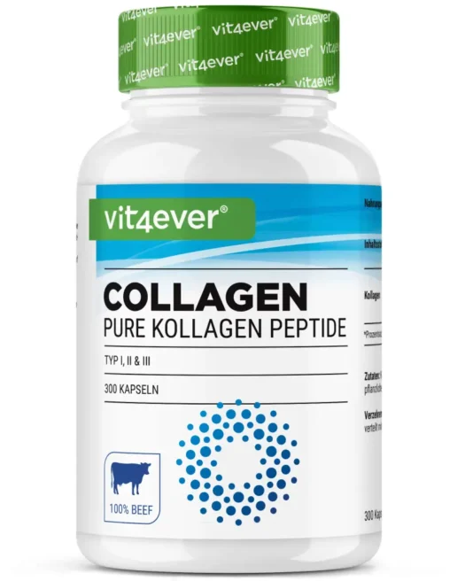 Vit4ever <br>Collagen Peptides - 300 capsules