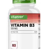 Vit4ever Vitamine B3 – 365 comprimés – face avant