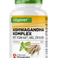 Vit4ever Complejo Ashwagandha KSM-66 – 180 cápsulas – frontal