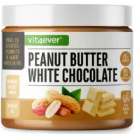 Vit4ever Burro di arachidi + cioccolato bianco – 500 g – fronte