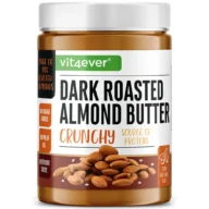 Vit4ever Crema de almendras tostadas oscuras y crujientes – 1000 g – frontal
