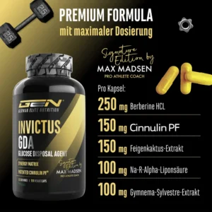 GEN Invictus Thermo – 90 Kapseln