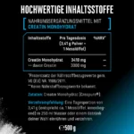GEN Creapure® – Creatina monoidrato – 500 g