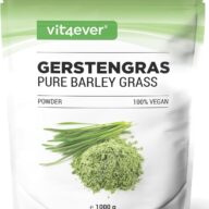 Vit4ever Poudre d’herbe d’orge – 1 000 g – face avant