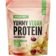 Vit4ever Yummy Vegan Protein – – Kiba Smoothie (Kirsch-Banane), 908 g